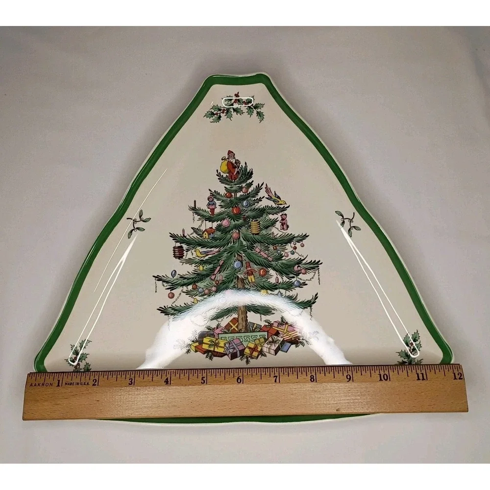 Spode Christmas Tree Plate 11